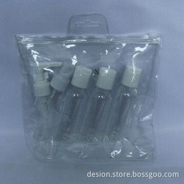 PET Travel Set, OEM and ODM Orders Welcomed, Customized Designs and Logos Accepted